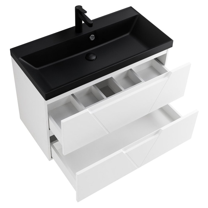 Тумба с раковиной BelBagno Vittoria 80 белый e - 7