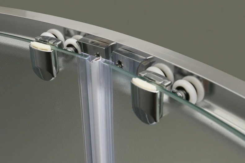 Душевой уголок BelBagno Uno 80 стекло текстурное  UNO-195-R-2-80-P-Cr - 4