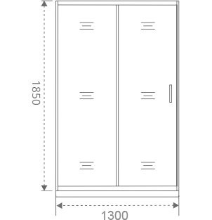 Душевая дверь в нишу Good Door Infinity WTW-130-C-CH ИН00028 - 5