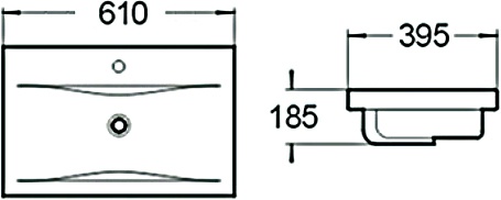 Раковина SantiLine SL-2101 60 SL-2101 (60) - 1