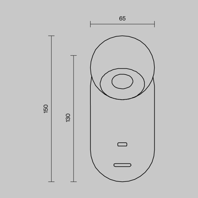 Бра Maytoni Modern MOD434WL-L5BS3K - 3