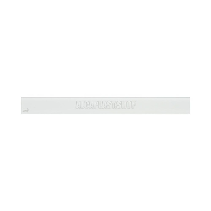 Решетка для водоотводящего желоба (APZ6, APZ106) дизайн GLASS, стекло белое, GL1200-550  GL1200-550 - 0