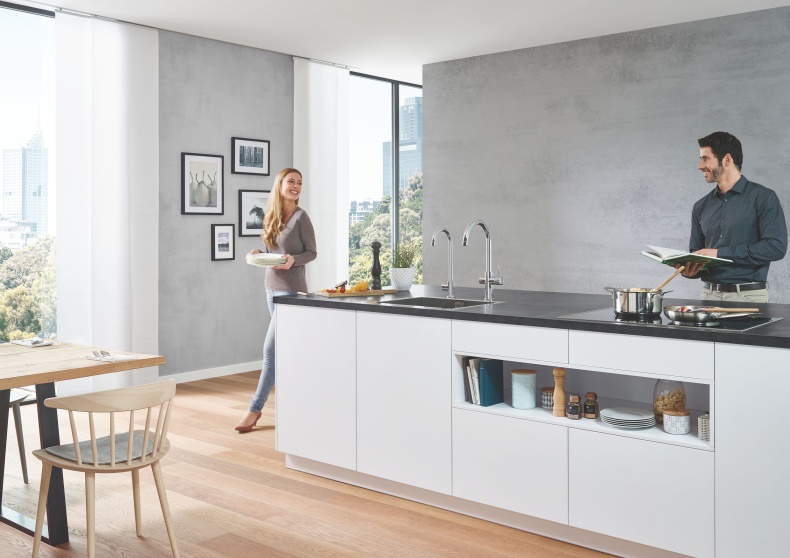 Смеситель Grohe Red II Duo 30083001 для кухонной мойки, с водонагревателем - 3