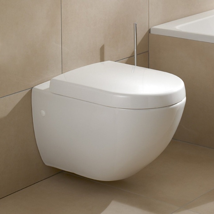 Унитаз подвесной Villeroy & Boch Subway Plus 6600 10R1 alpin 660010R1 - 13