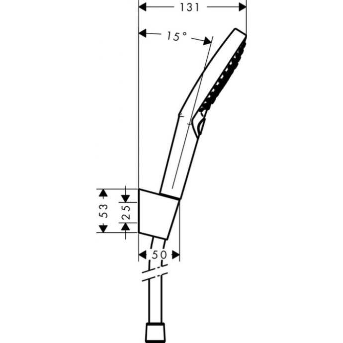 Душевой набор Hansgrohe Raindance Select S 120 3jet P 27669000 - 1