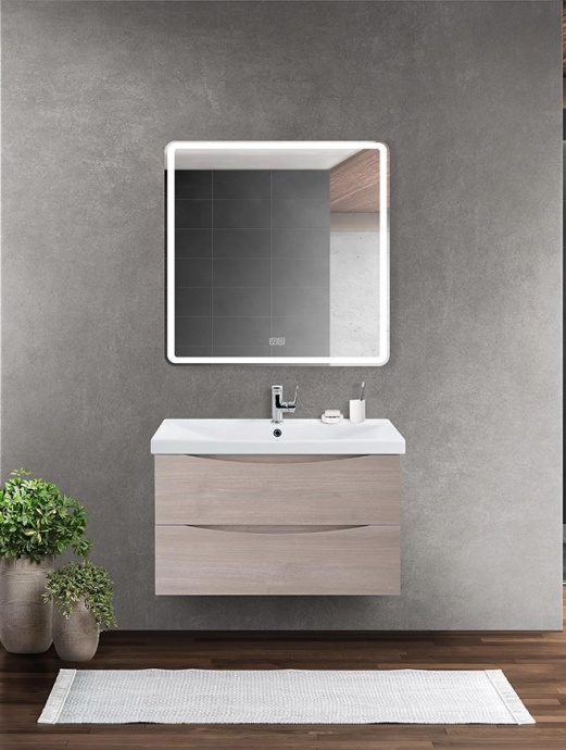 Тумба с раковиной Belbagno Marino-Cer 80 светлое дерево - 9