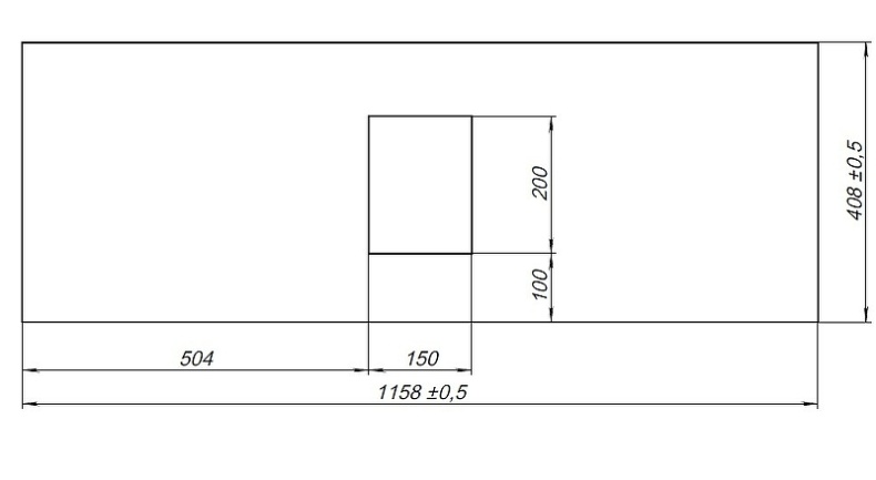 Столешница под раковину Allen Brau Priority 120 графит структура 1.31012.GR-S - 9