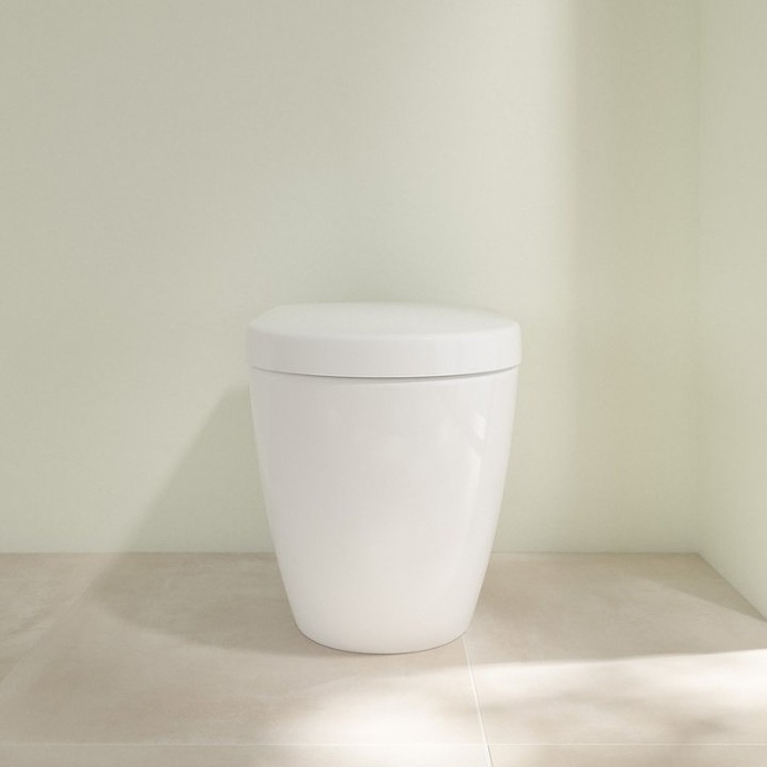 Напольный унитаз Villeroy&Boch Subway 2.0 белый без сиденья 5602R0R1 - 2