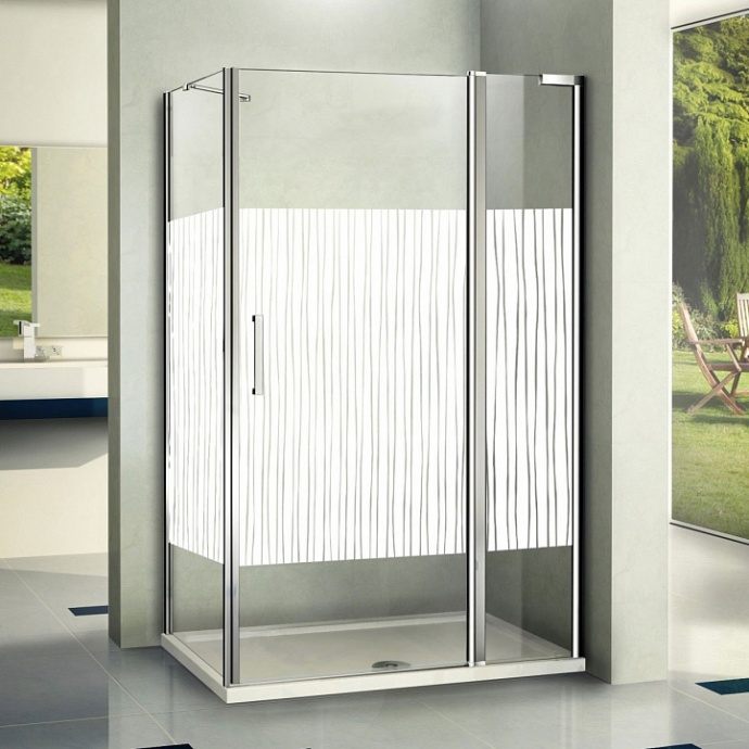 Душевой уголок Good Door Pandora WTW+SP-T-CH 140x80 - 0