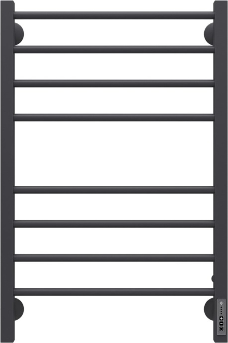 Электрический полотенцесушитель Terminus Сицилия П8 500x800 Черный матовый 4670078527646 - 0