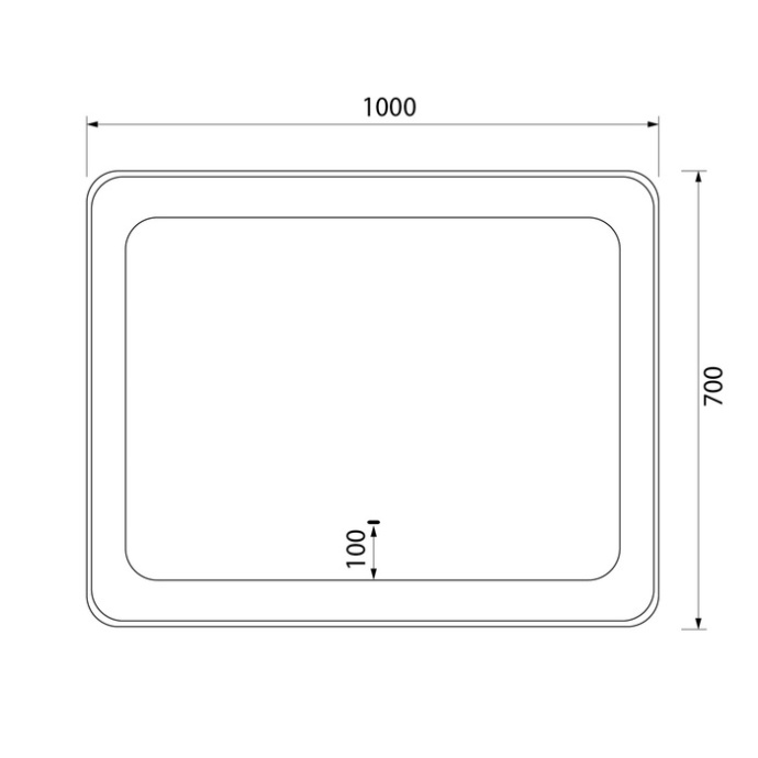 Зеркало с подсветкой ESP1000i98 - 1