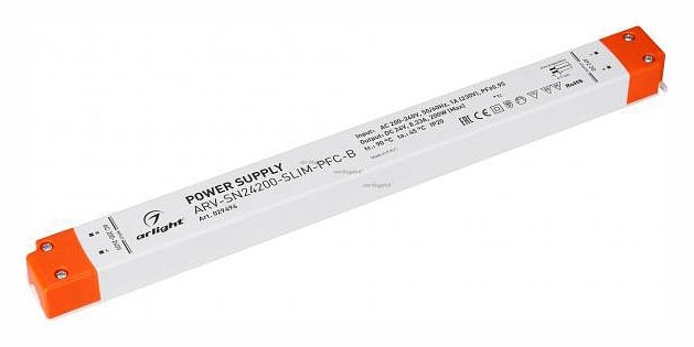 Блок питания Arlight ARV-SN24200-Slim-PFC-B 24V 200W IP20 8,33A 029494 - 0