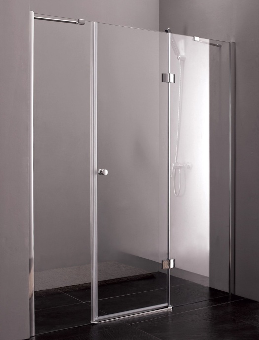 Душевая дверь Cezares Verona 220 хром стекло прозрачное VERONA-W-B-13-100+60/60-C-Cr - 1