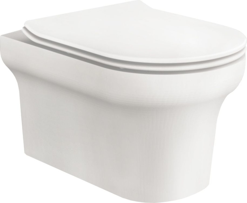 Унитаз подвесной BelBagno Vella BB829CH с сиденьем микролифт BB2031SC - 0