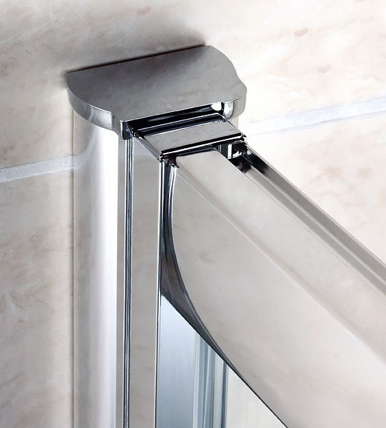 Душевая дверь в нишу Cezares Pratico BF1 100 C Cr PRATICO-BF-1-100-C-CR - 2