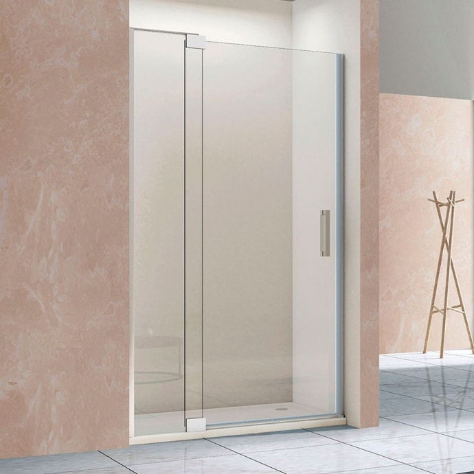 Душевая дверь в нишу Vincea Extra VDP-1E8090CL 80/90 см, стекло прозрачное, хром - 0