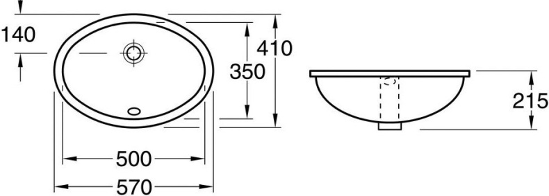 Раковина Villeroy & Boch Evana 61470001 - 2