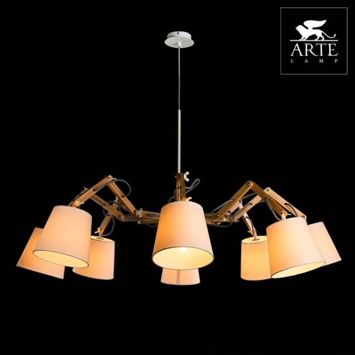 Подвесная люстра Arte Lamp Pinoccio A5700LM-8WH - 1