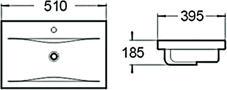 Раковина SantiLine SL-2101 50 SL-2101 (50) - 1