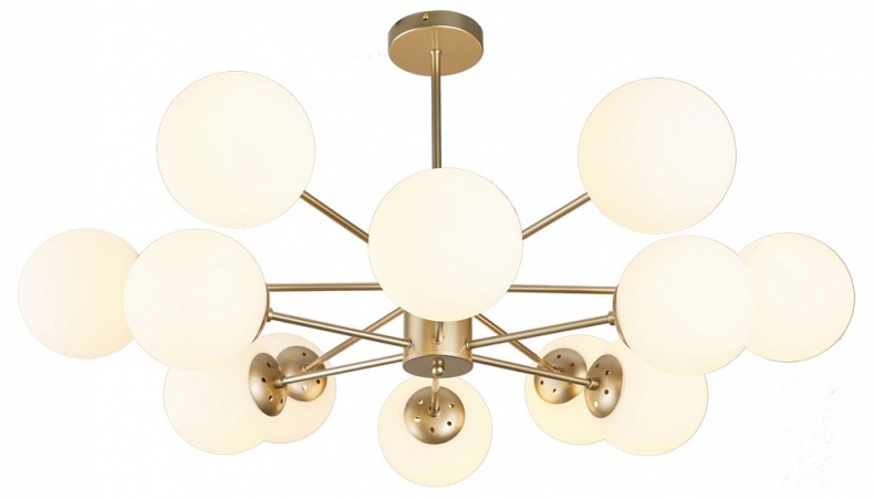 Люстра на штанге Escada ETHEREAL 2110/12P Gold - 0