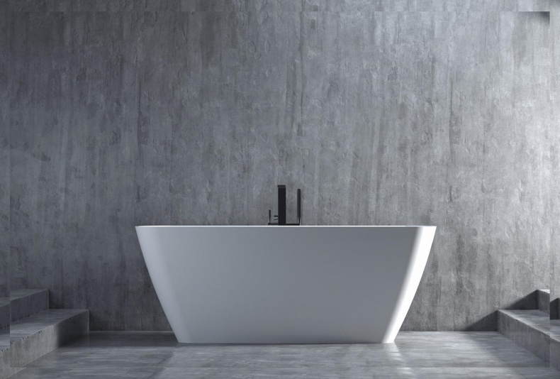 Ванна из искусственного камня Salini Agatha 180x80 100221MRF S-Stone, матовый, RAL полностью - 3