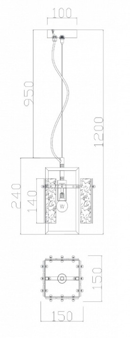 Подвесной светильник Freya Basilica FR5166PL-01N - 3