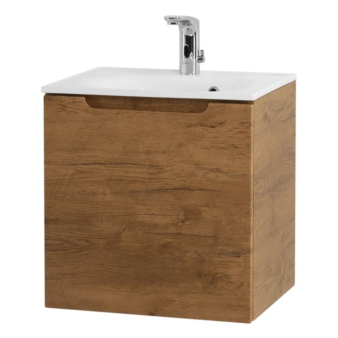 Тумба с раковиной BelBagno Etna 50 L светлое дерево - 2