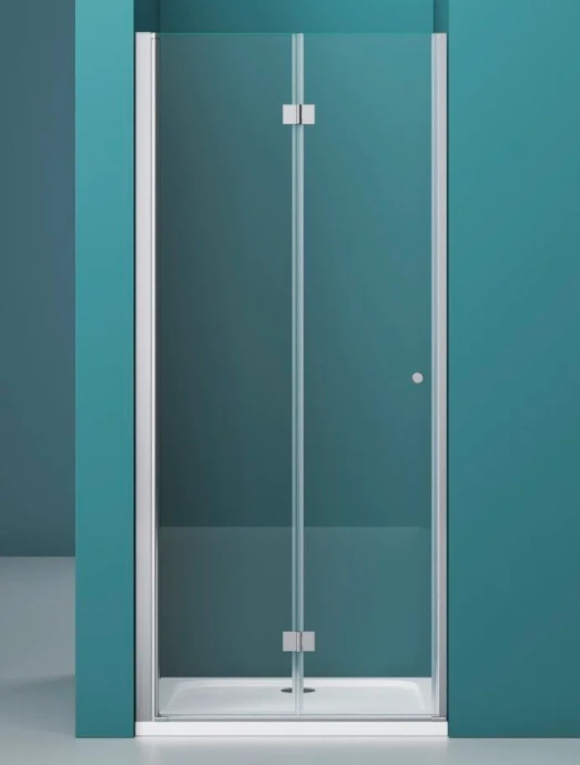 Дверь для душевого уголка BelBagno Albano 100х195 профиль хром стекло прозрачное ALBANO-60/40-C-Cr - 1