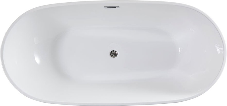 Акриловая ванна Vincea VBT-408-1600 белая - 3