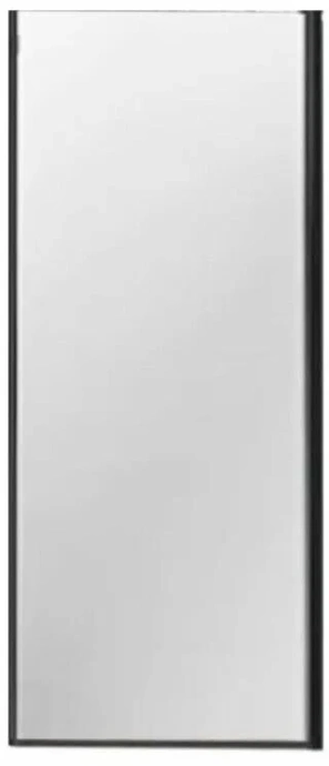 Боковая стенка Vincea Slim Soft 80х200 профиль черный стекло прозрачное VSG-1SS800CLB - 0