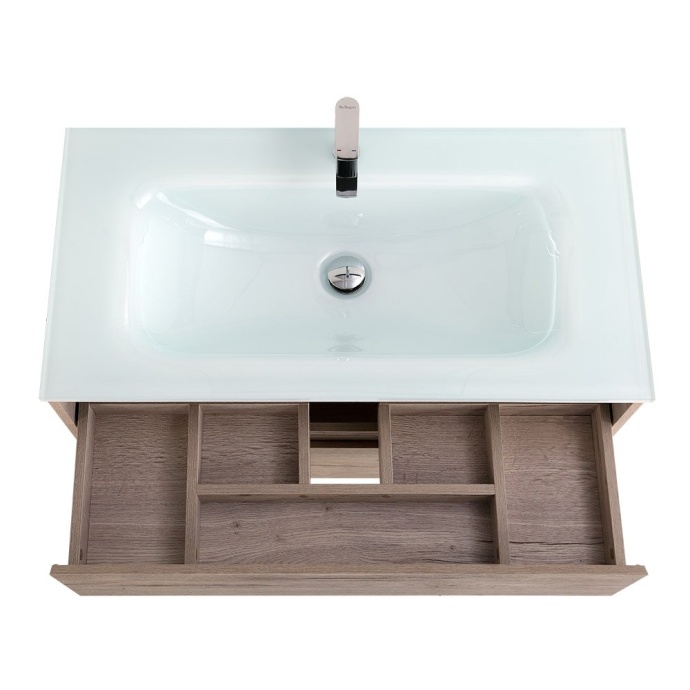 Комплект мебели BelBagno Kraft 100 светлое дерево - 9