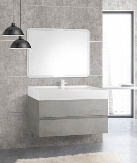Тумба под раковину Cezares Molveno 46 100х50 Bianco Ghiaccio  MOLVENO 46-100-2C-SO-BG - 2