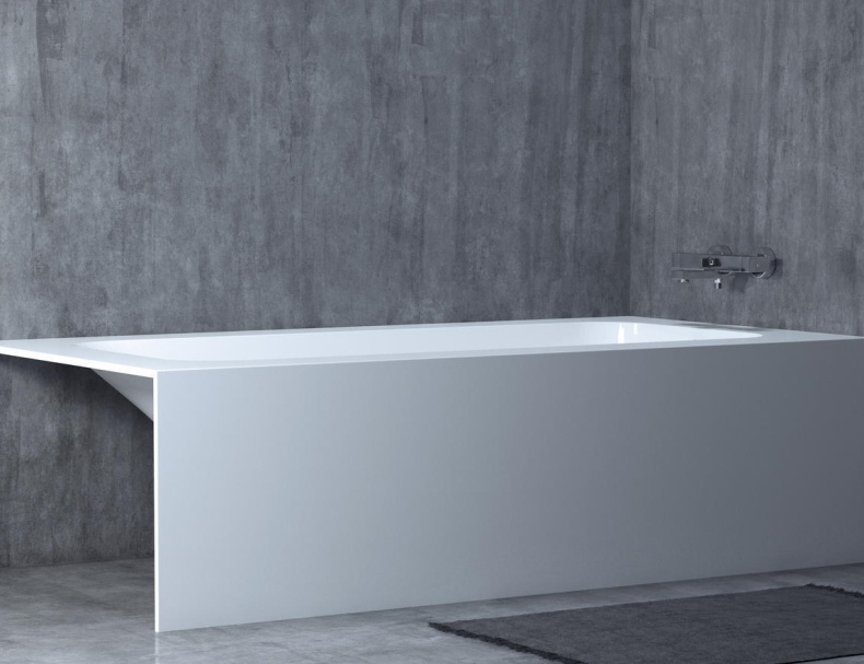 Ванна из искусственного камня Salini Orlando 180x80 102122MRF S-Stone, матовый, RAL полностью - 4