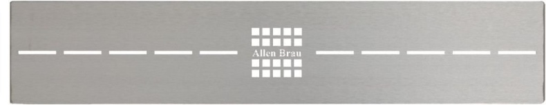 Накладка для сифона Allen Brau Infinity для поддона 140х80 серебро матовый 8.210N5-BA - 0