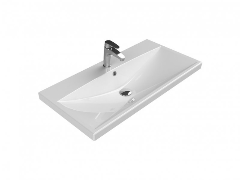 Комплект мебели BelBagno Marino-Cer 90 темное дерево - 7
