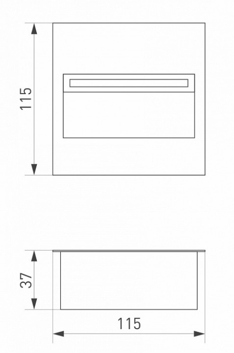 Уличный светодиодный светильник Arlight LTD-Trail-S115x115-4W Warm3000 029963 - 2