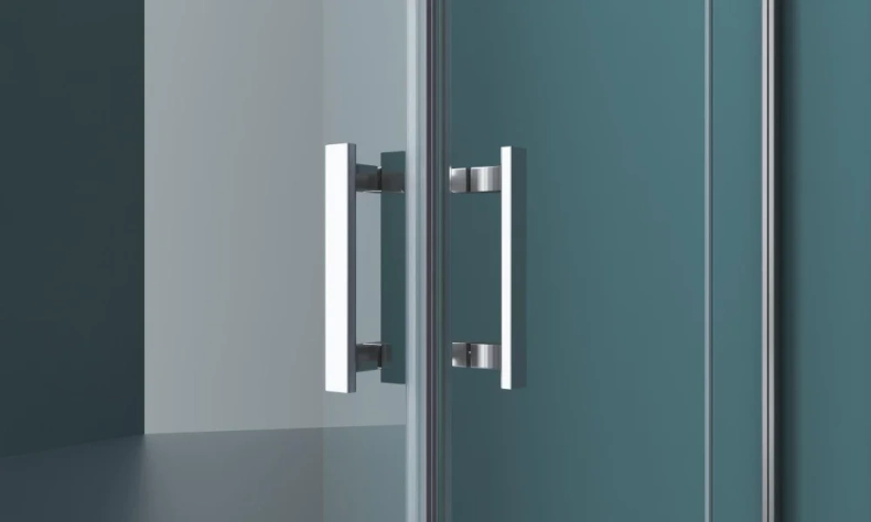 Душевой уголок BelBagno Kraft 120х80 хром  KRAFT-AH-22-120/80-C-Cr-L - 3