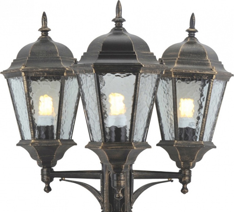 Фонарный столб Arte Lamp Genova A1207PA-3BN - 1