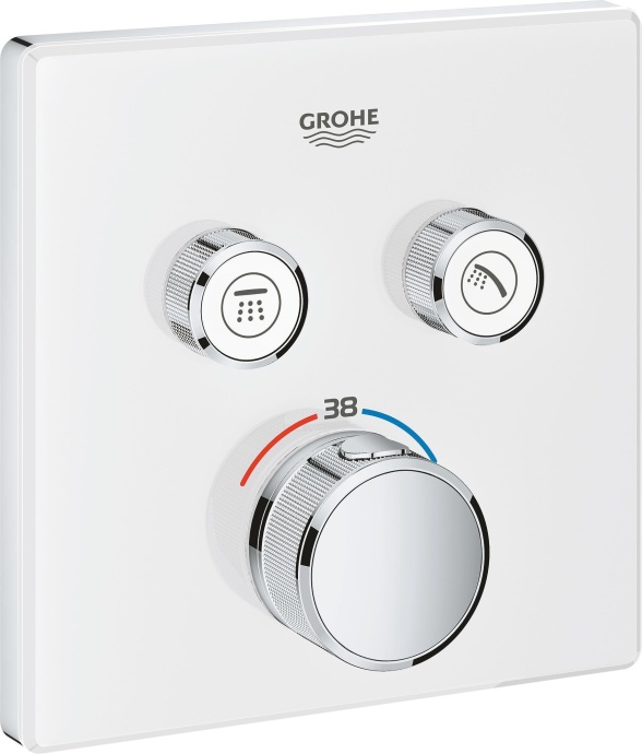 Термостат Grohe Grohtherm SmartControl 29156LS0 для душа, moon white - 0