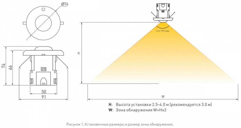 Датчик движения Arlight Intelligent 025672 - 2