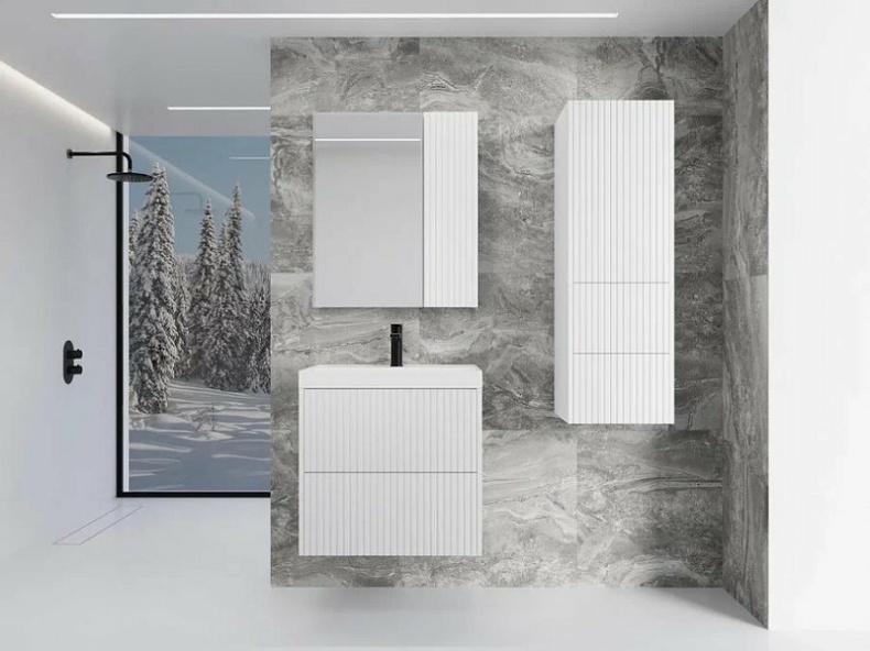 Шкаф-пенал Style Line Стокгольм 36 белый ЛС-00002316 - 7