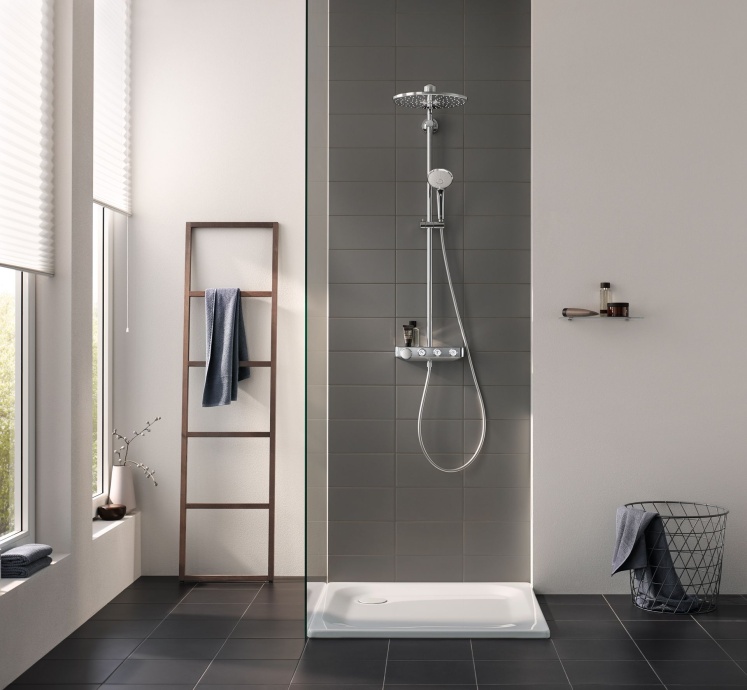 Душевая стойка Grohe Euphoria SmartControl 310 Duo 26507000 с термостатом - 1