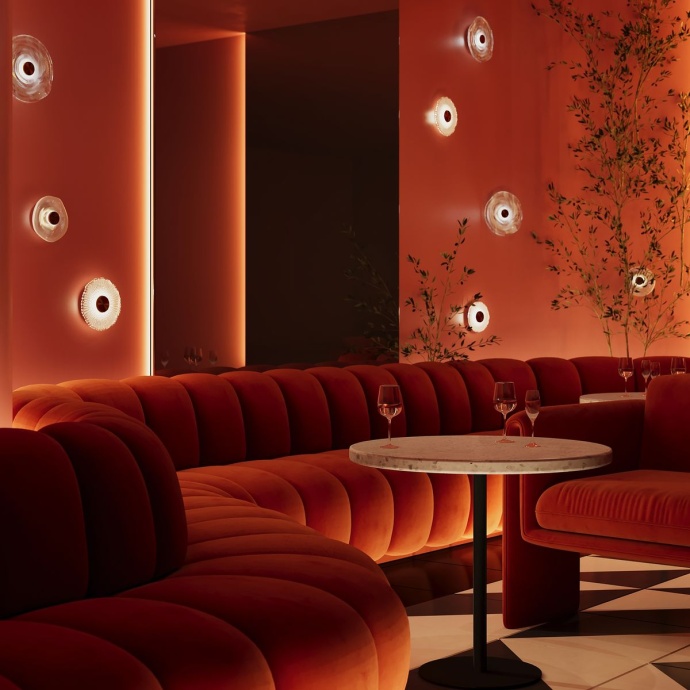 Настенный светодиодный светильник Maytoni Sparkle MOD343WL-L5BS3K - 1