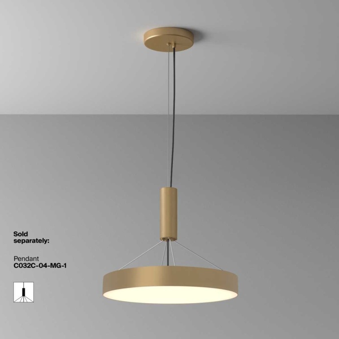 Потолочный светодиодный светильник Maytoni Zon C032CL-45W3K-RD-MG - 2