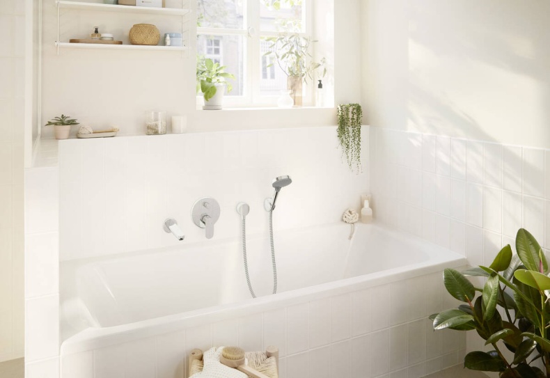 Смеситель для ванны с душем Hansgrohe Rebris S хром 72466000 - 2