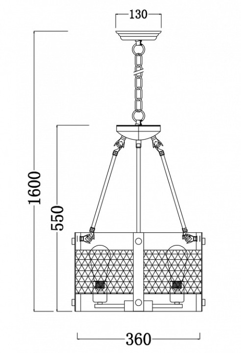Подвесная люстра Freya Vittoria FR4561-PL-03-B - 4