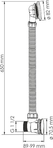 Слив-перелив Wasserkraft Wiese A205 - 1