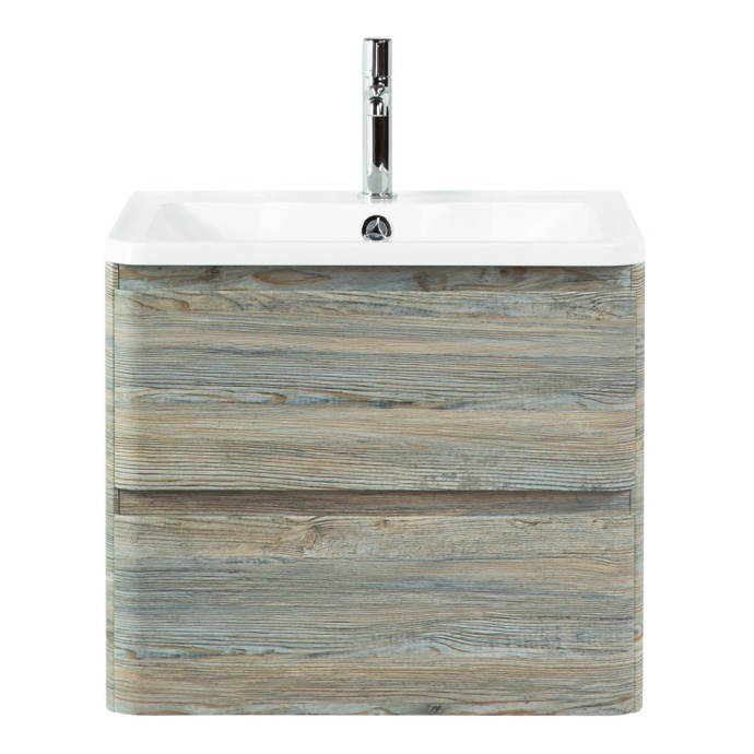 Тумба с раковиной BelBagno Albano 60 светлое дерево - 0