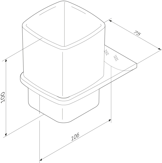 Стакан AM.PM Inspire V2.0 A50A34300 - 5