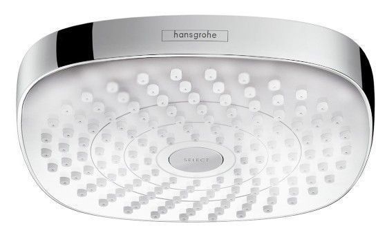 Верхний душ Hansgrohe Croma Select E 180 26524400 белый/хром - 0